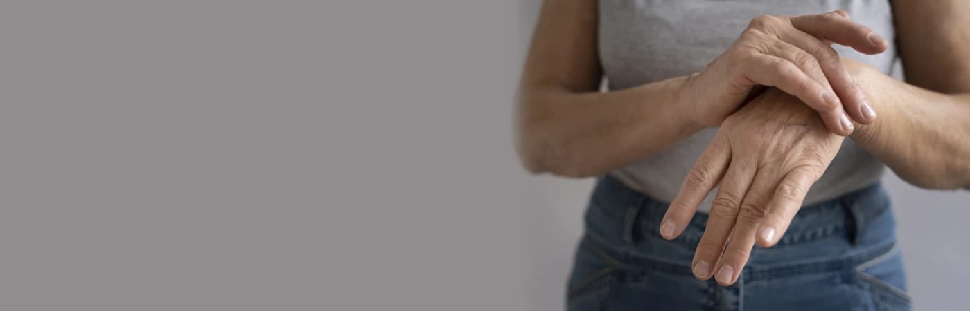 Dry and Wrinkled Hands