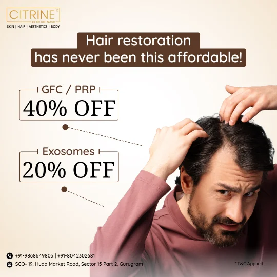 Hair Restoration has never been this affordable!